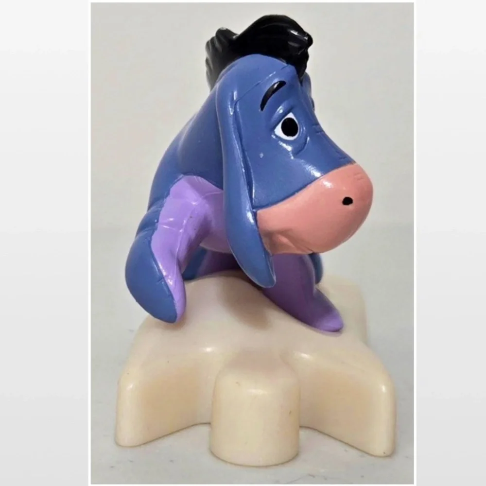 Vintage 2000 Disney Winnie the Pooh Toy McDonalds Eeyore Puzzle Piece Y2K VTG